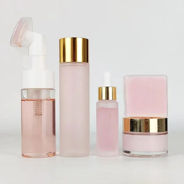 Rose Skincare Set – 5-Piece Custom Facial Kit - Image 3