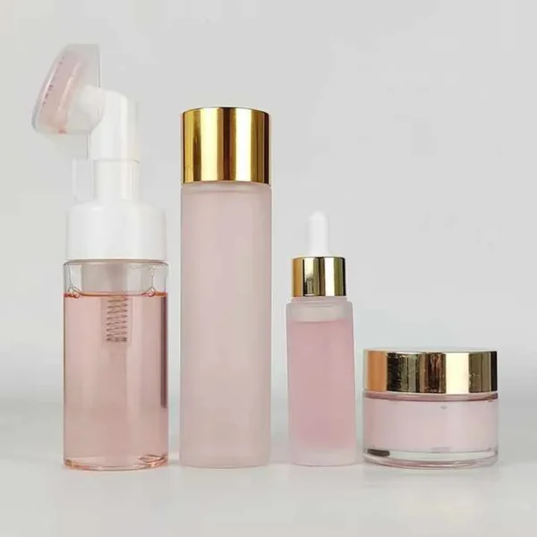 Rose Skincare Set – 5-Piece Custom Facial Kit - Image 2